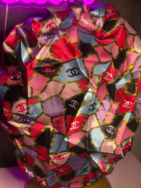 colorful CC bonnet